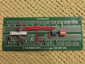 Shrimp + SPI to 8 pin chip